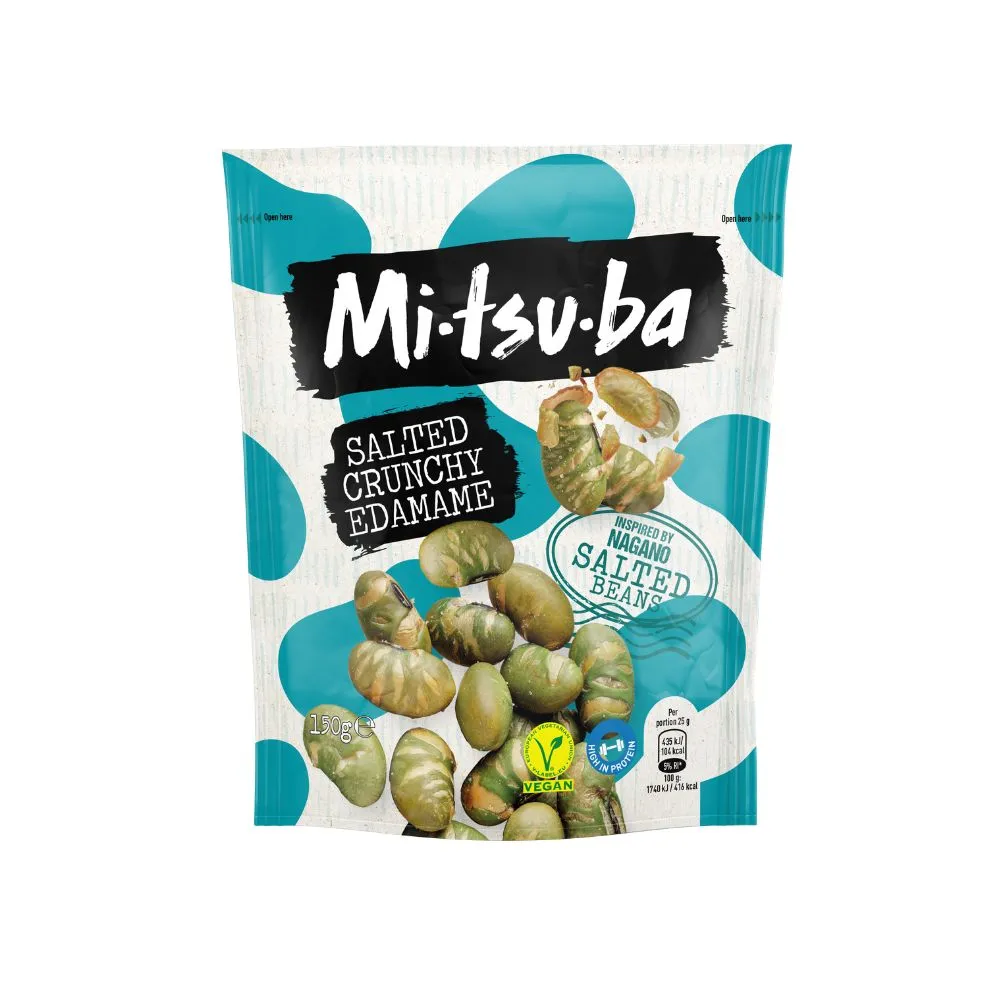 MITSUBA SALTED CRUNCHY EDAMAME 6x150g