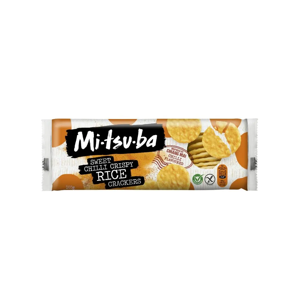 [MIT010] MITSUBA TRAY SWEET CHILLI CRACKERS 12x100g