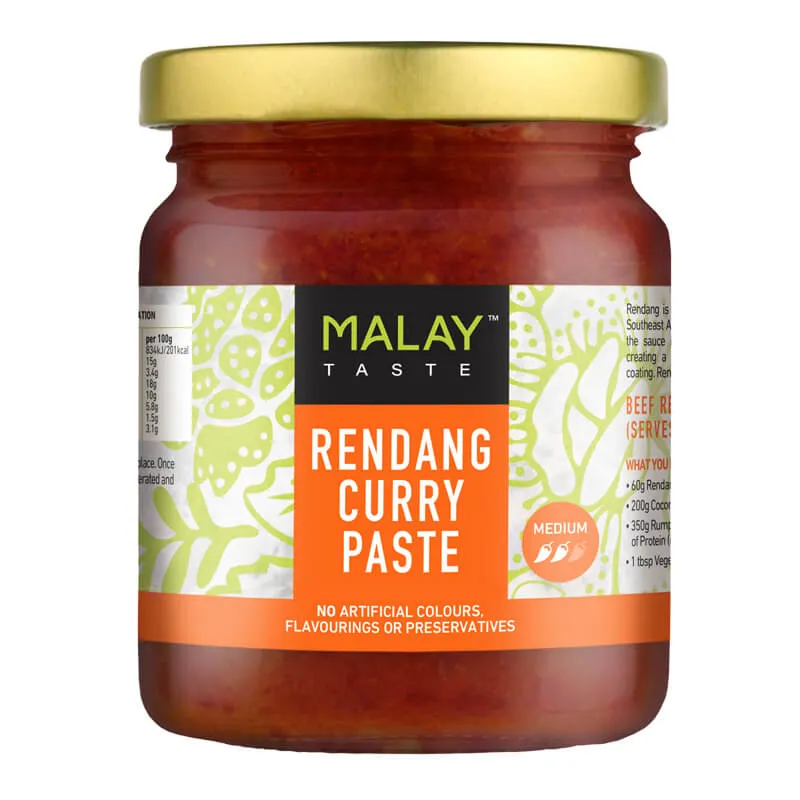 MALAY TASTE RENDANG PASTE 6x185g