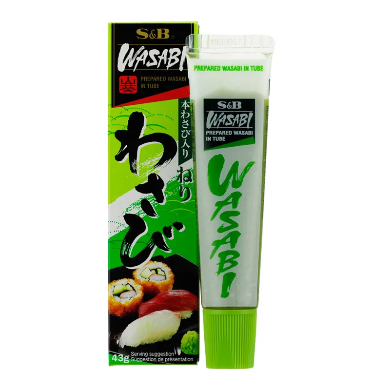 S&B WASABI PASTE IN TUBE 10x43G