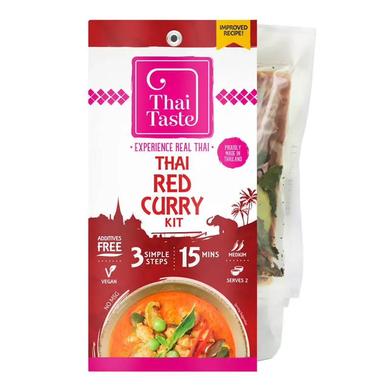 [THT010] THAI TASTE RED CURRY KIT (SLEEVE) 5x233G