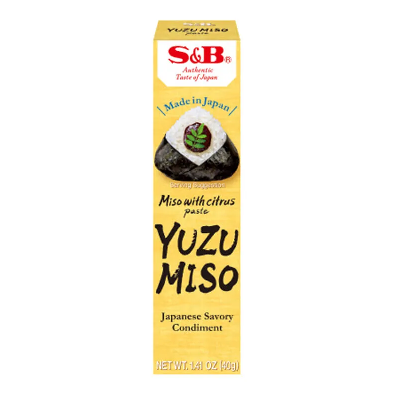 S&B Yuzu Miso Paste 10x40g
