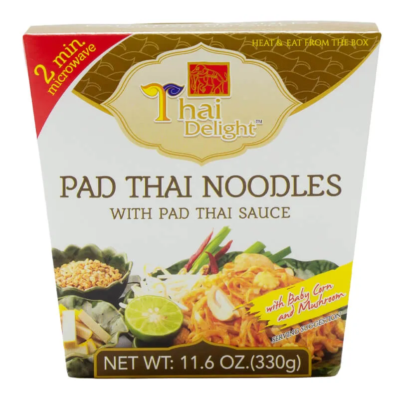 THAI DELIGHT PAD THAI NOODLES WITH PAD THAI SAUCE 6x330G