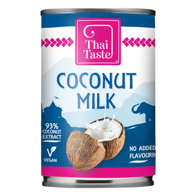[THT018] THAI TASTE COCONUT MILK 6x400ML