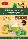 POCAS HONEY GINGER TEA WITH GREEN TEA 12X20PK/18G