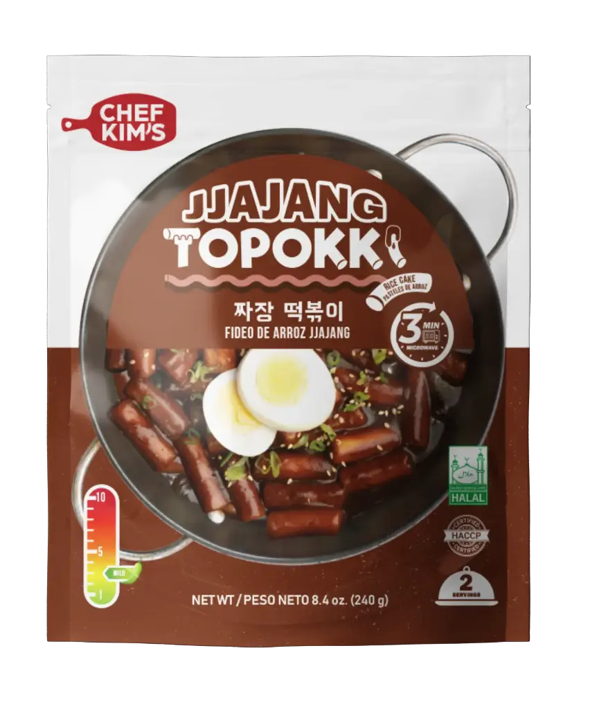 CHEF KIM'S JJAJANG TOPOKKI 12PK/240G