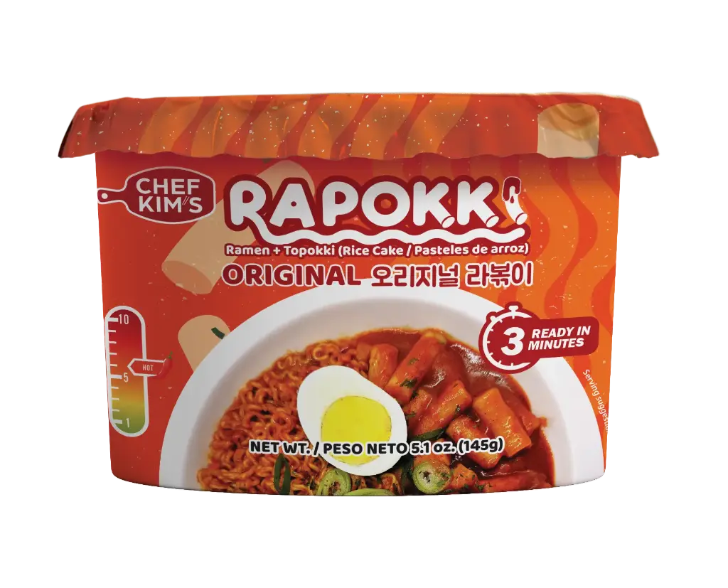 CHEF KIM'S RAPOKKI ORIGINAL 6X140G