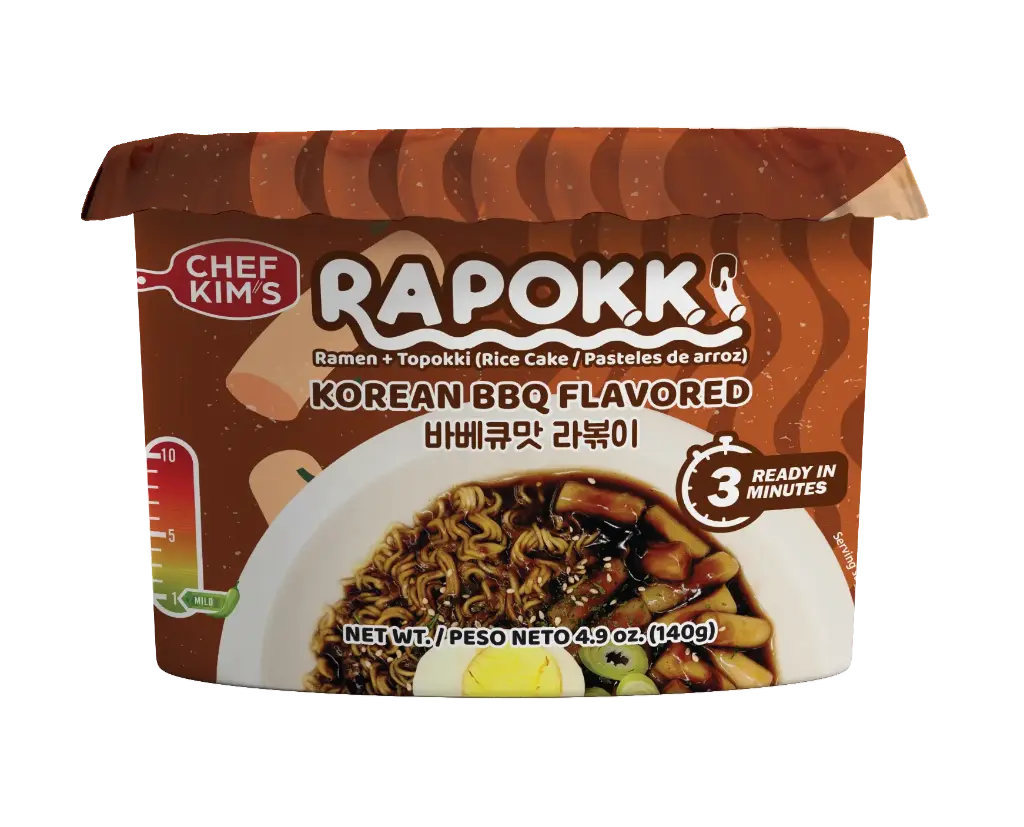 CHEF KIM'S RAPOKKI KOREAN BBQ 6X140G