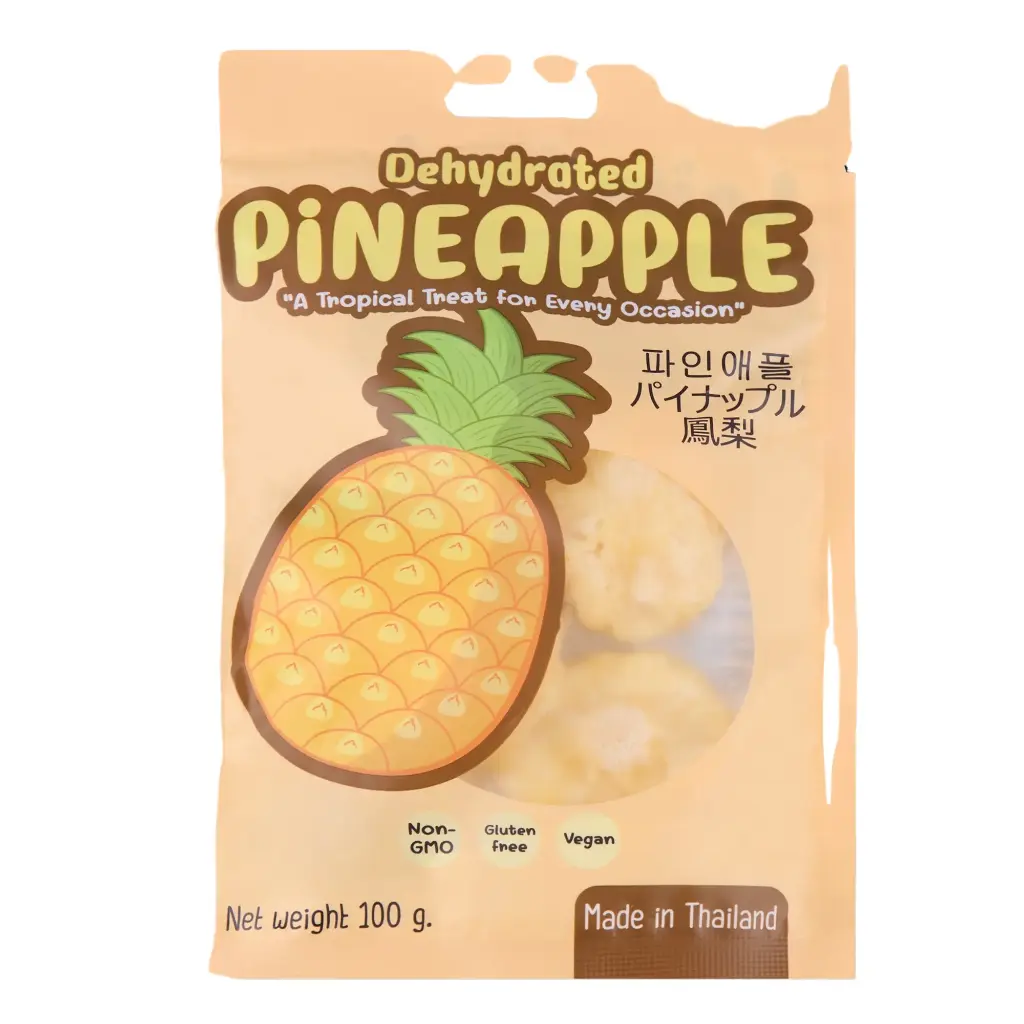 [LLT103] LEILA THAI DEHYDRATED PINEAPPLE 10X100G