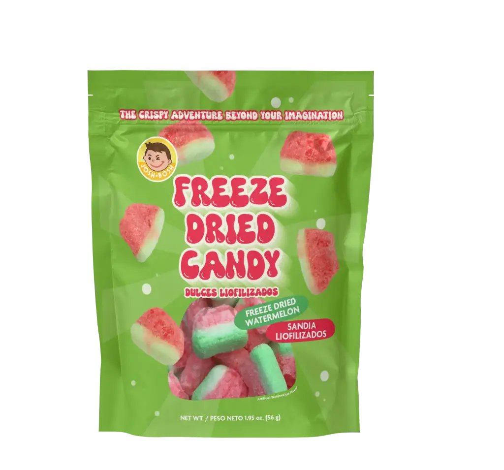 JOSH BOSH FREEZE DRIED CANDY WATERMELON 24X55G