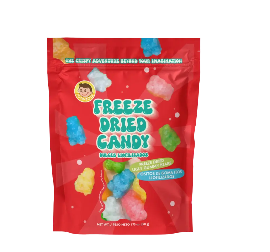 JOSH BOSH FREEZE DRIED CANDY GUMMY BEAR 24X55G