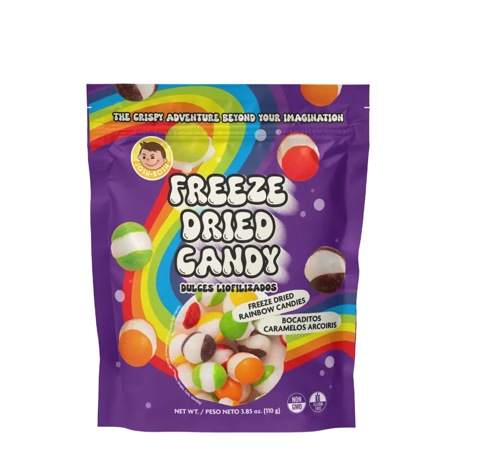 JOSH BOSH FREEZE DRIED CANDY RAINBOW 24X110G