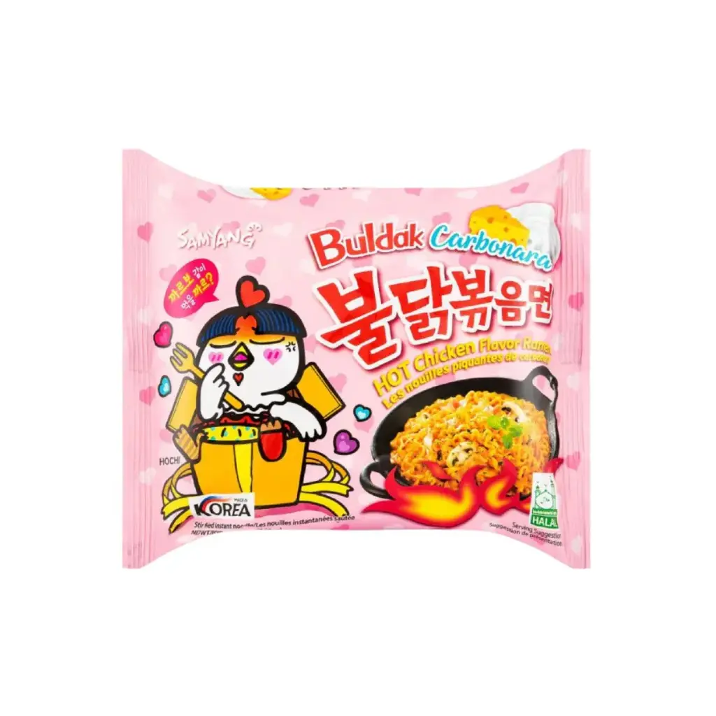 [SAMY008] SAMYANG BULDAK HOT CHICKEN CARBONARA 8X5X130G