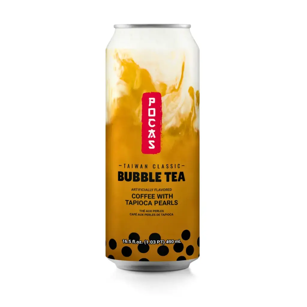 [BUB370] POCAS BUBBLE TEA COFFEE FLAVOUR 24X490ML