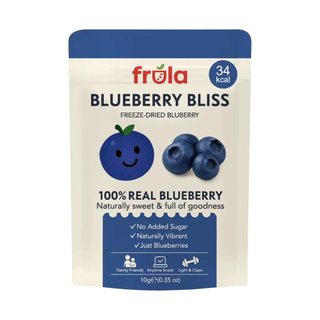 [FDF105] FRULA BLUEBERRY BLISS-FREEZE-DRIED BLUBERRY 10X10G
