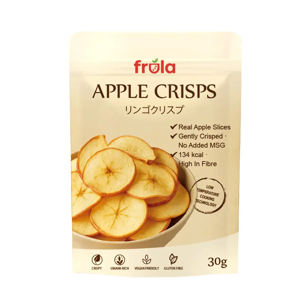 [VEG106] FRULA APPLE CRISPS 10X30G