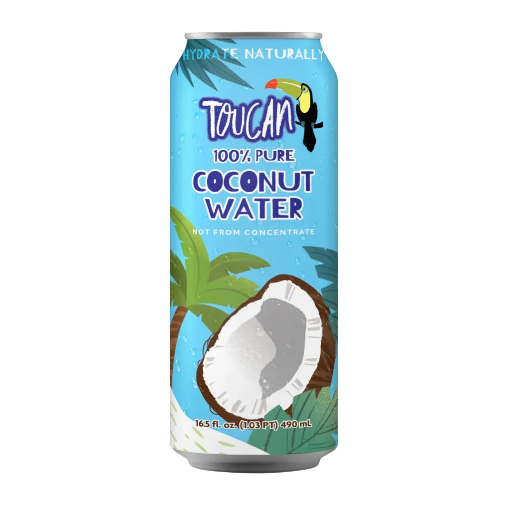 [TOU202] Toucan Coconut Juice 100% 12x490ml