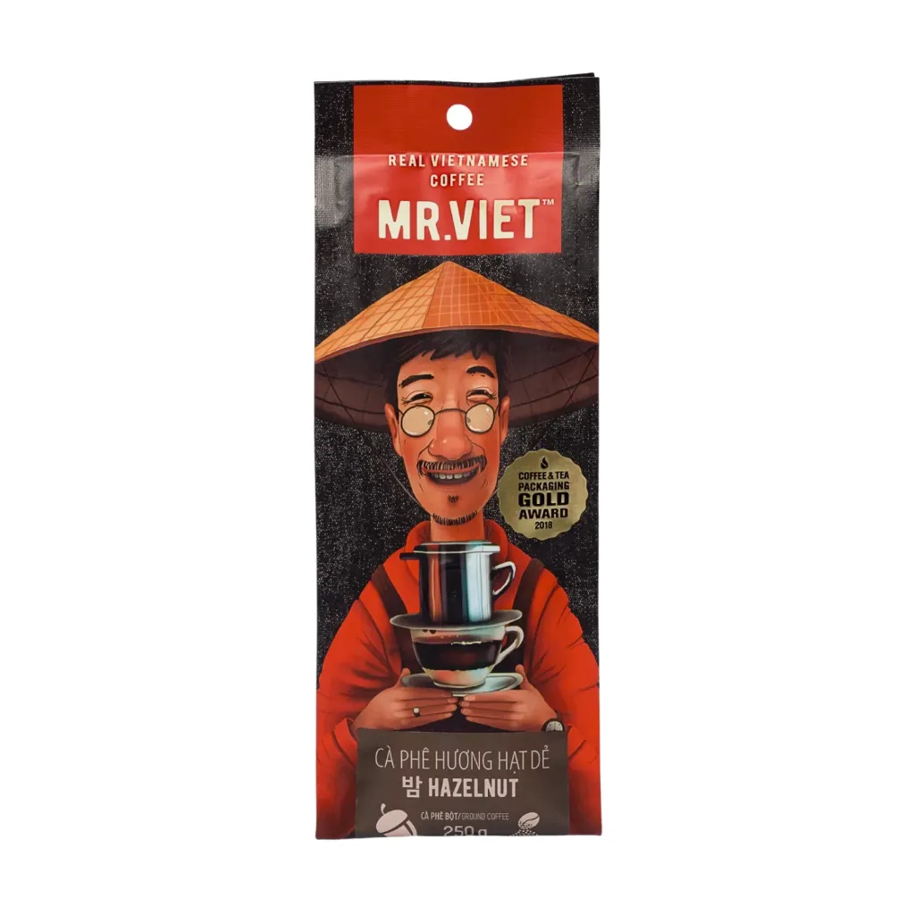 [GF102] Mr. Viet "Hazelnut" Ground Coffee 250g