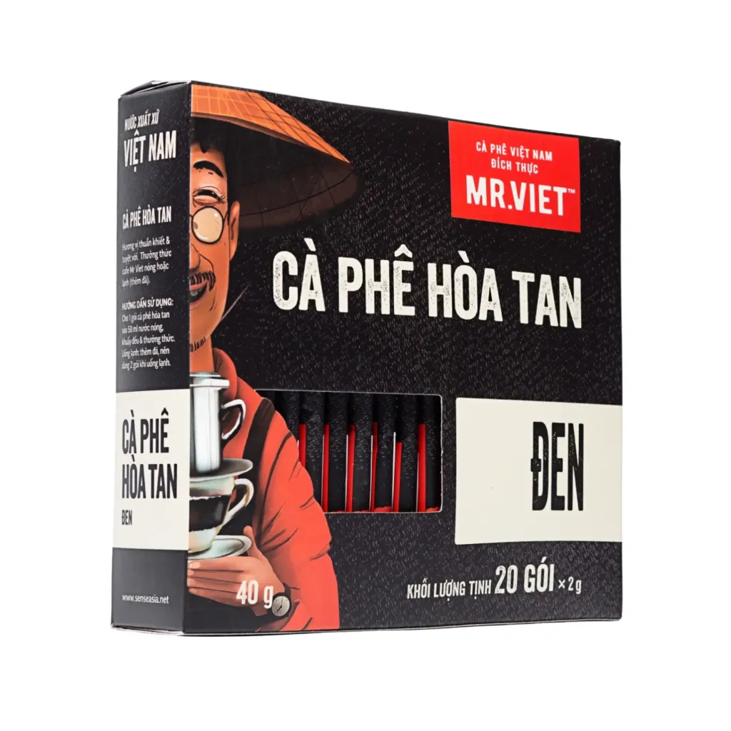 [ICB101] Mr. Viet Premium Black Instant Coffee 40g
