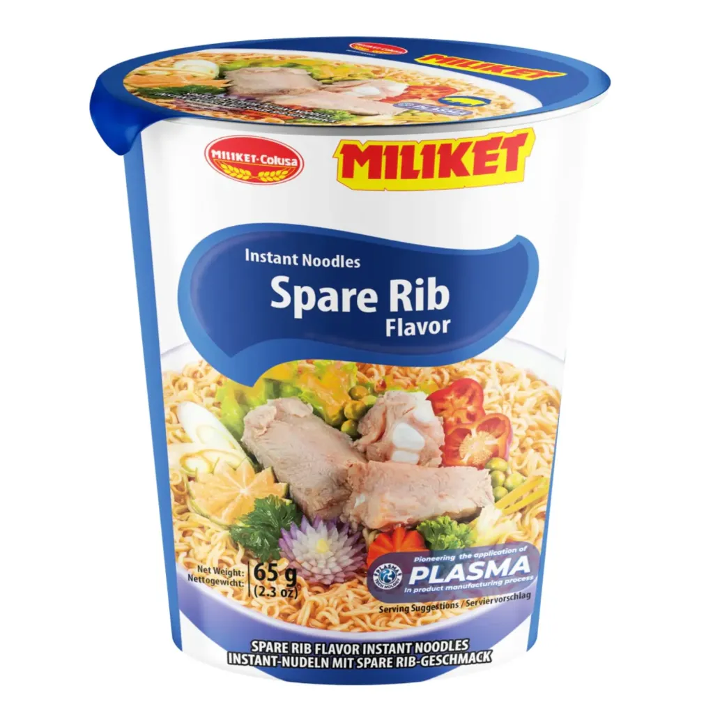 [MKT002] Miliket Spare Rib Instant Noodle 24x60g