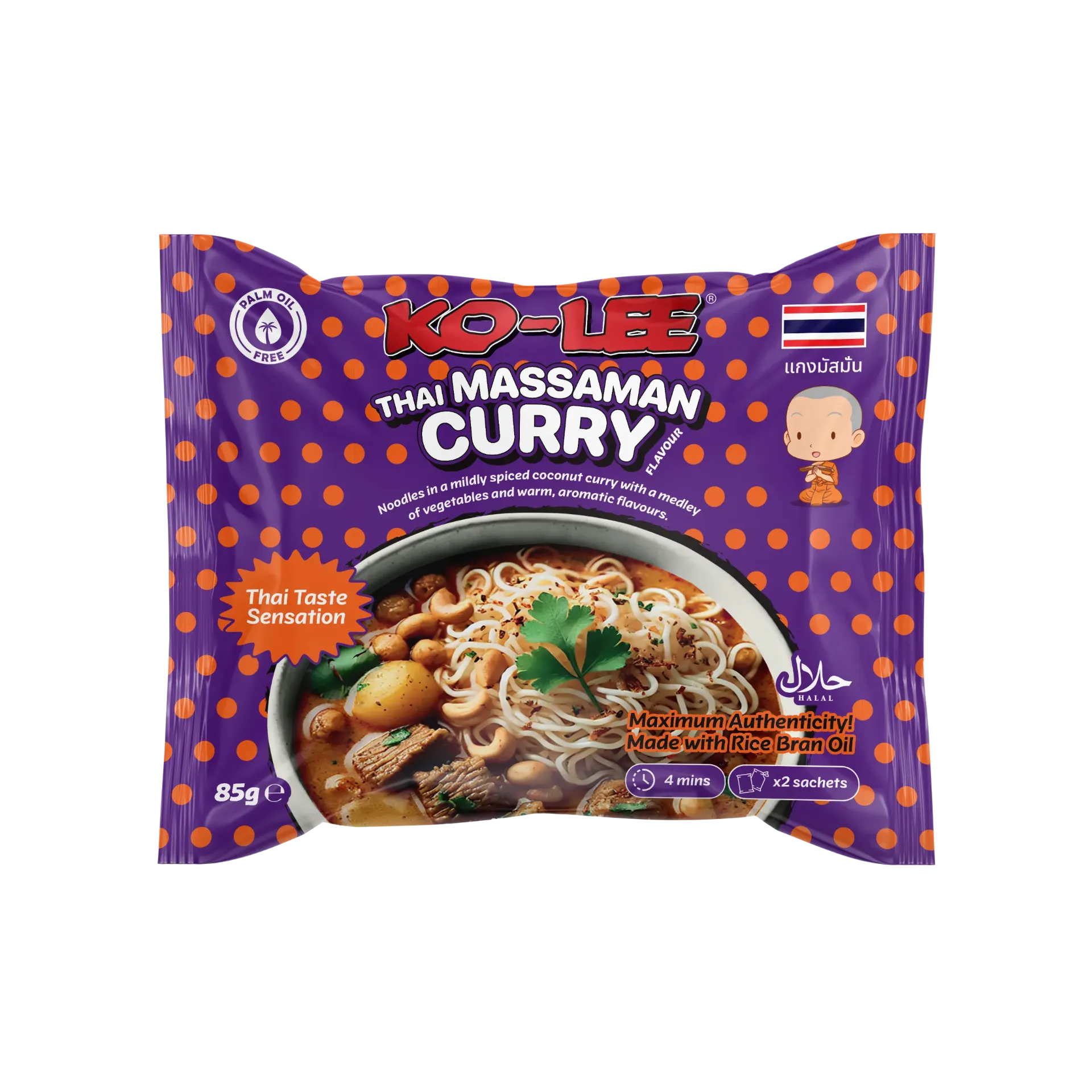 [KLT003] KO-LEE THAI SENSATION MASAMMAN CURRY 22X85G