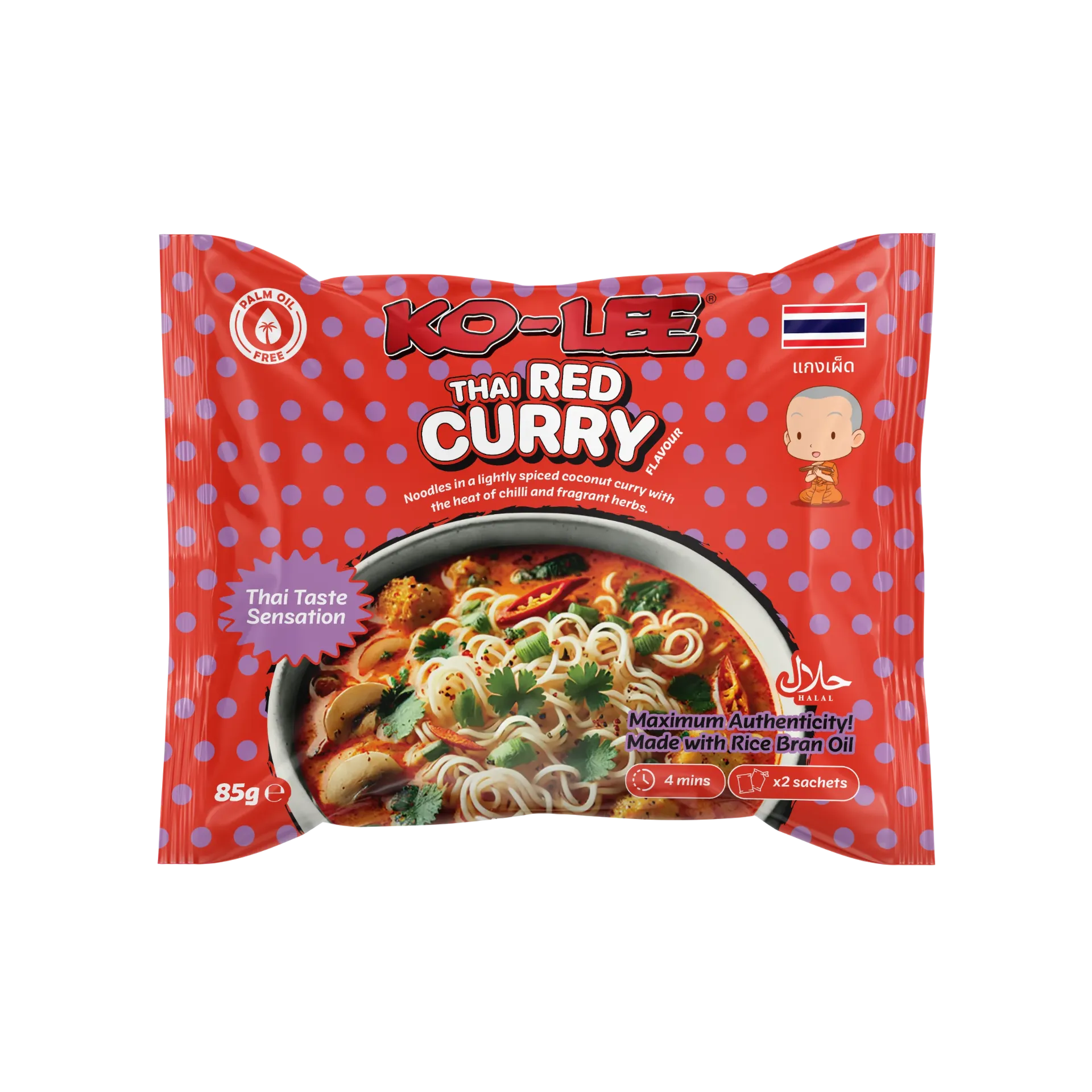 [KLT004] KO-LEE THAI SENSATION RED CURRY 22X85G