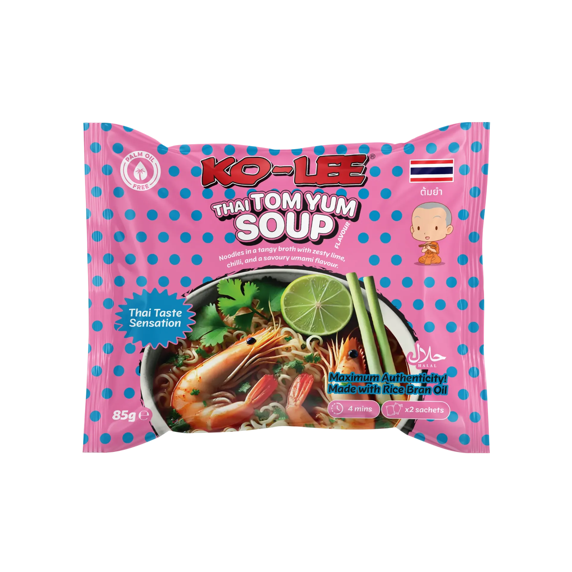 [KLT005] KO-LEE THAI SENSATION TOM YUM 22X85G
