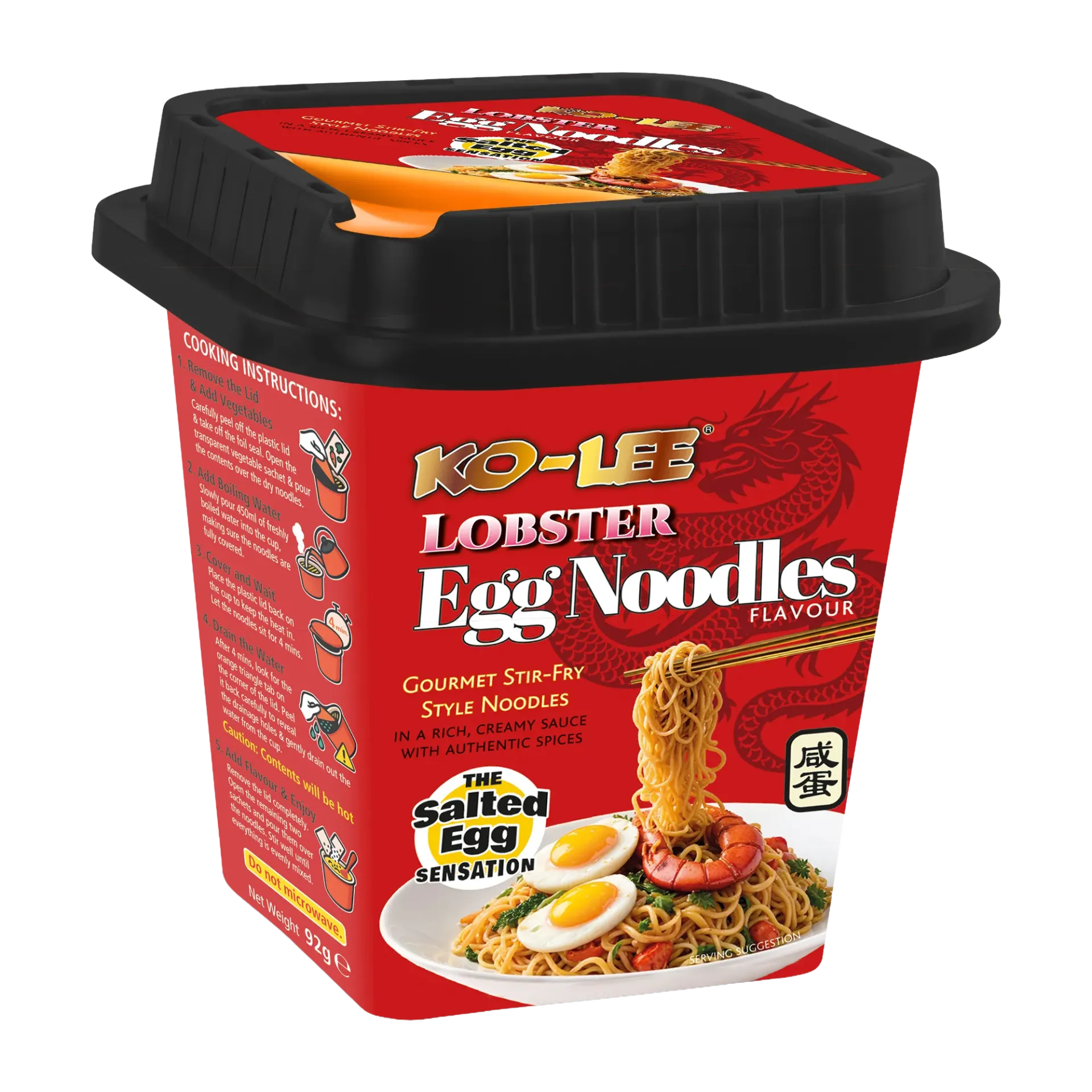 [KLB002] KO-LEE LOBSTER EGG BOX NOODLES 8X92G