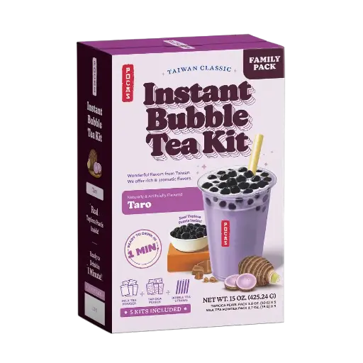 [BUB423] POCAS BUBBLE TEA DIY KIT - TARO 8X5PK/425G