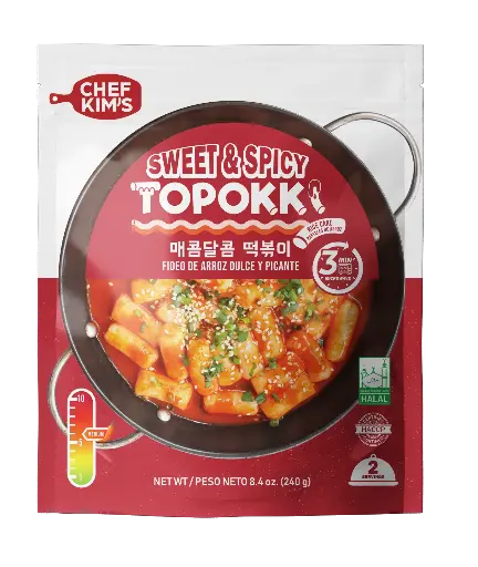 [KIM311] CHEF KIM'S SWEET & SPICY TOPOKKI 12PK/240G