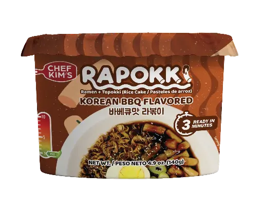 [KIM322] CHEF KIM'S RAPOKKI KOREAN BBQ 6X140G