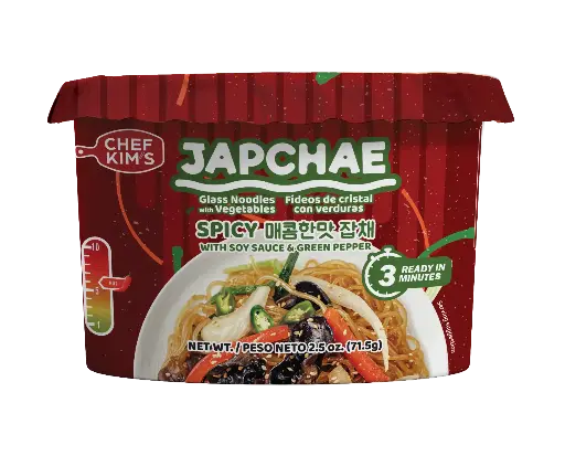 [KIM332] CHEF KIM'S JAPCHAE SPICY 6X71.5G