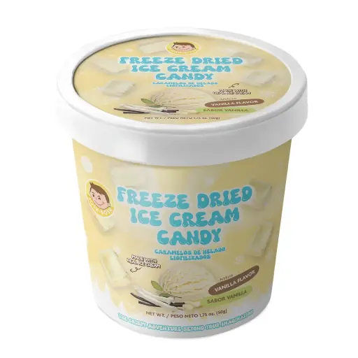 [MAN938] JOSH BOSH FREEZE DRIED ICE CREAM VANILLA 12x50G