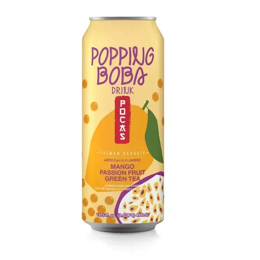 [BUB214] POCAS POPPING BOBA MANGO PASSION FRUIT 24X490ML